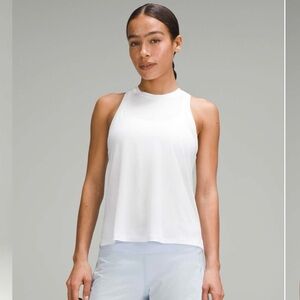 Lululemon Ultralight Hip Length Tank Top - White Size 10